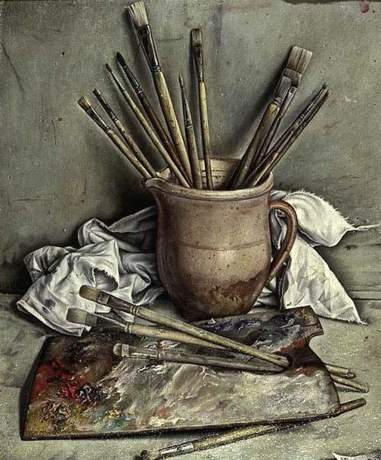 Palette and Brushes